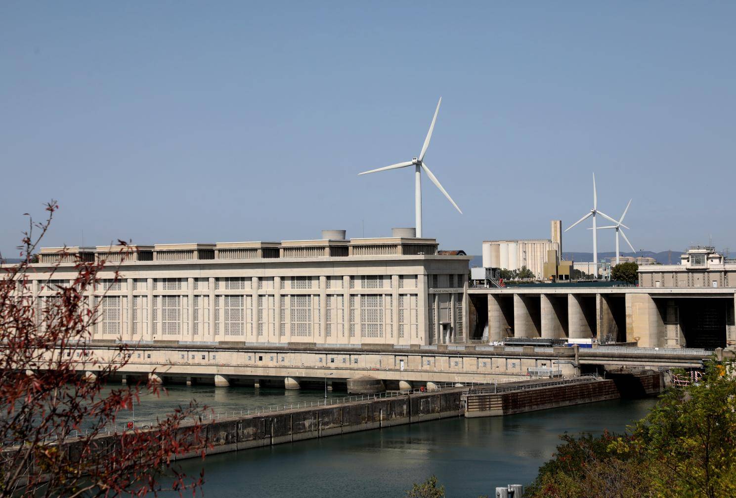Réforme des retraites : action dans trois centrales hydroélectriques de la CNR, dont celle de Bollène