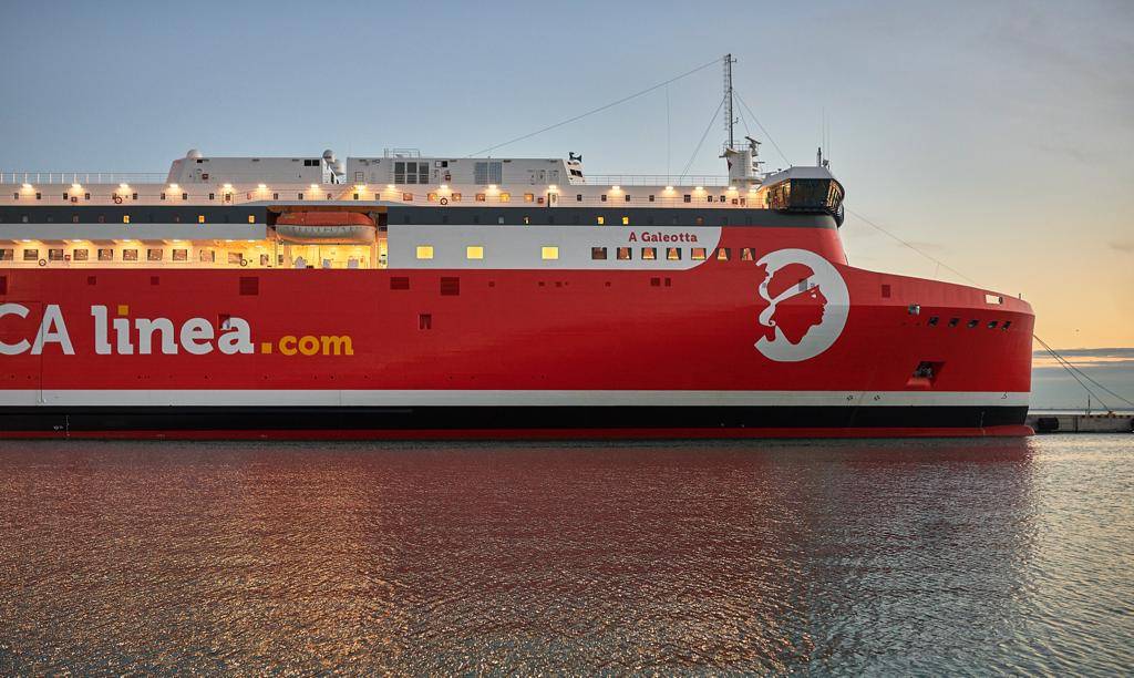 Desserte de la Corse : Corsica Linea a reçu A Galeotta, navire neuf propulsé au GNL