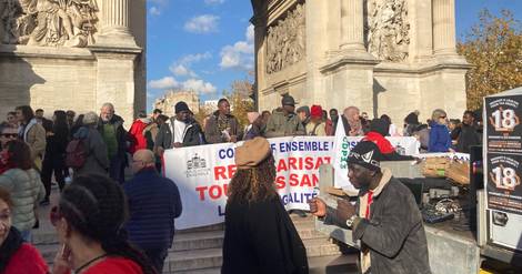 Marseille : 200 manifestants pour les droits des étrangers sans papier