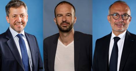 Réforme des retraites : Franck Allisio (RN), Manuel Bompard (LFI) et Lionel Royer-Perreaut (Renaissance), qui sont les protagonistes du Grand débat de La Provence (17h30)
