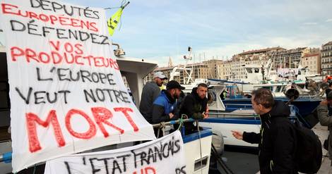 Vidéo - Marseille : les pêcheurs manifestent leur ras-le-bol sur le Vieux-Port