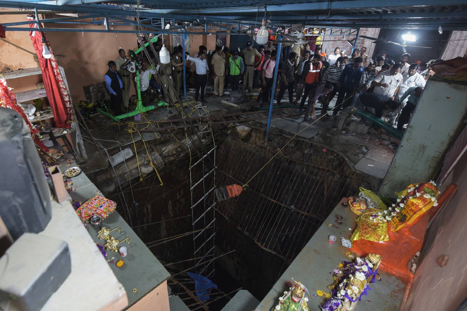Inde: le bilan de l'effondrement d'un temple porté à 36 morts