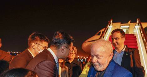 Le président brésilien Lula a atterri à Shanghai