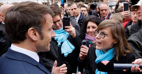 Macron hué en Alsace pour son premier bain de foule depuis des semaines