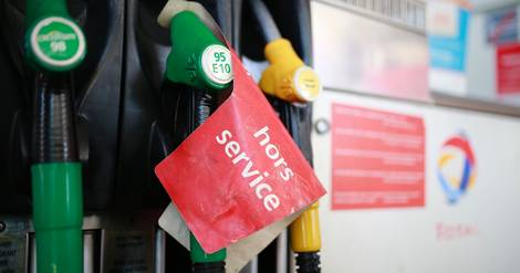 Légère augmentation du nombre de stations en manque de carburant