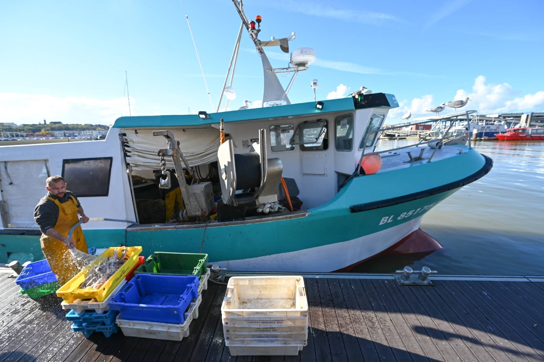 Pêche : accord entre l'UE et Londres sur les quotas 2023 dans leurs eaux partagées