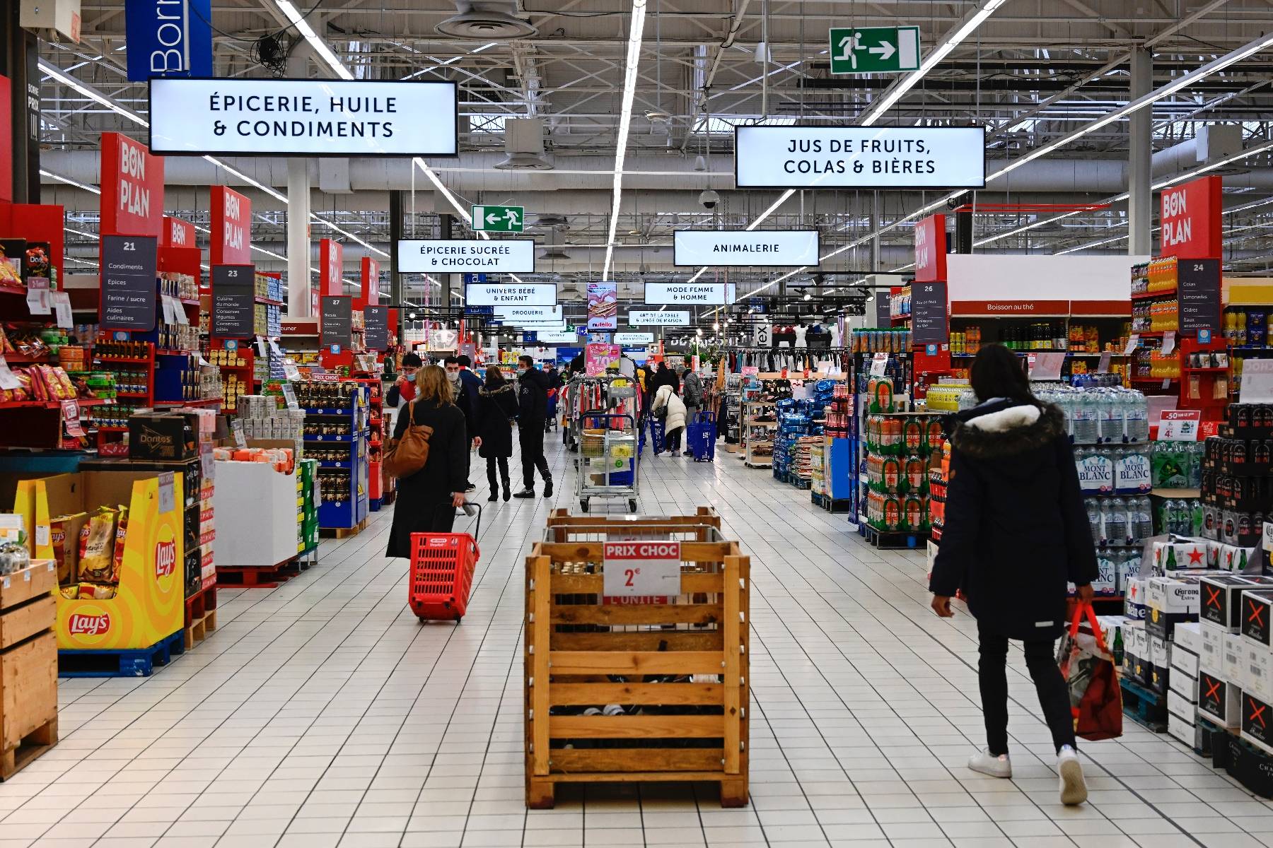 L'inflation bondit à 5,2% en moyenne sur 2022, 5,9% en décembre en France