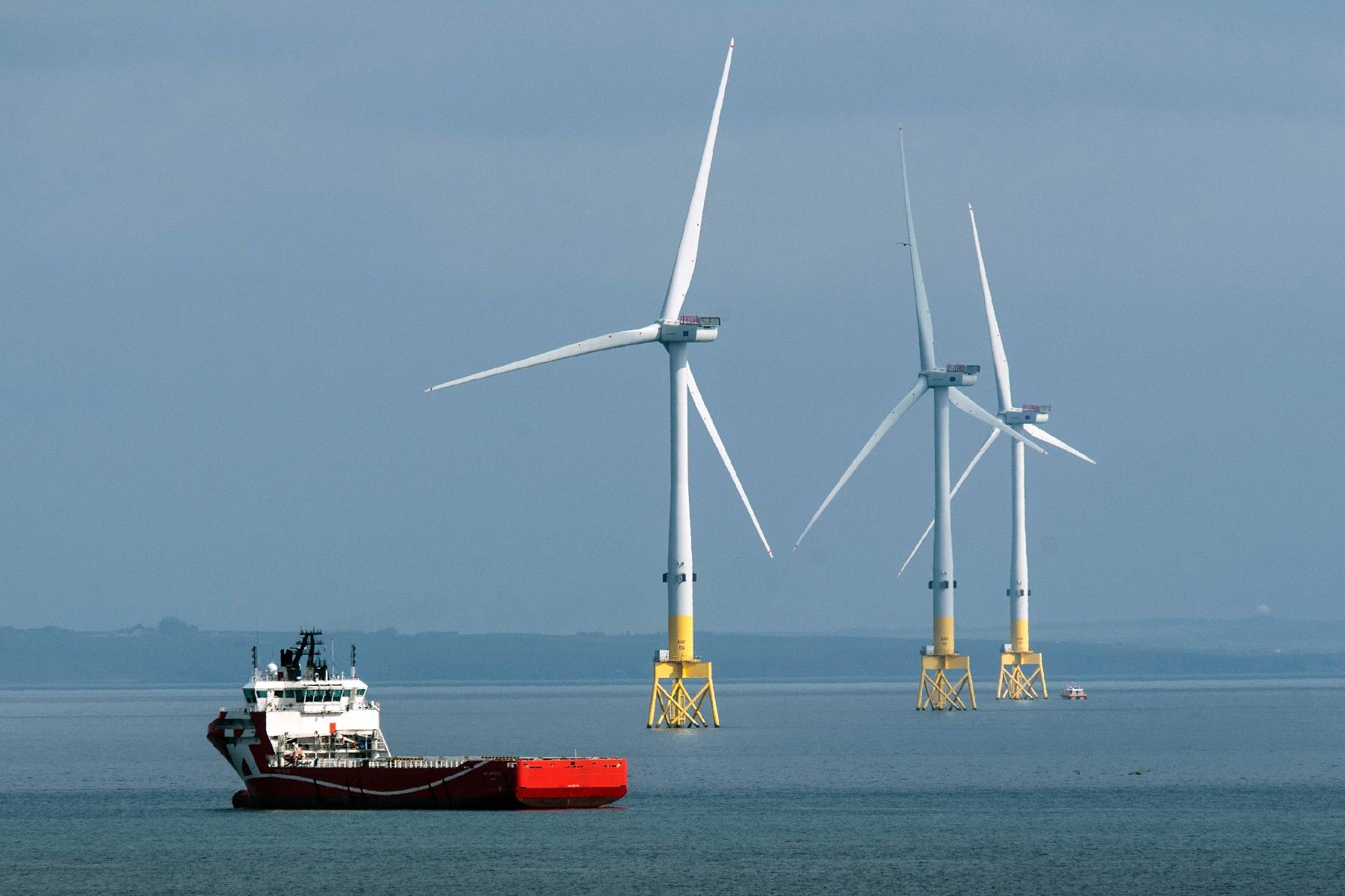 Neuf pays d'Europe en sommet pour décupler l'éolien en mer du Nord