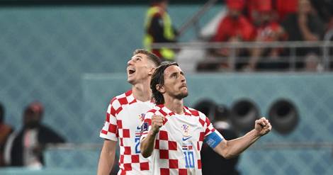 Mondial: La Croatie et Modric privent le Maroc du podium