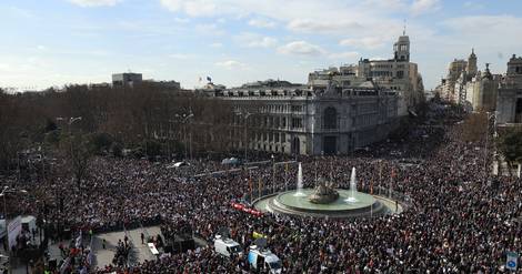 Manifestation monstre à Madrid pour défendre le système de santé public