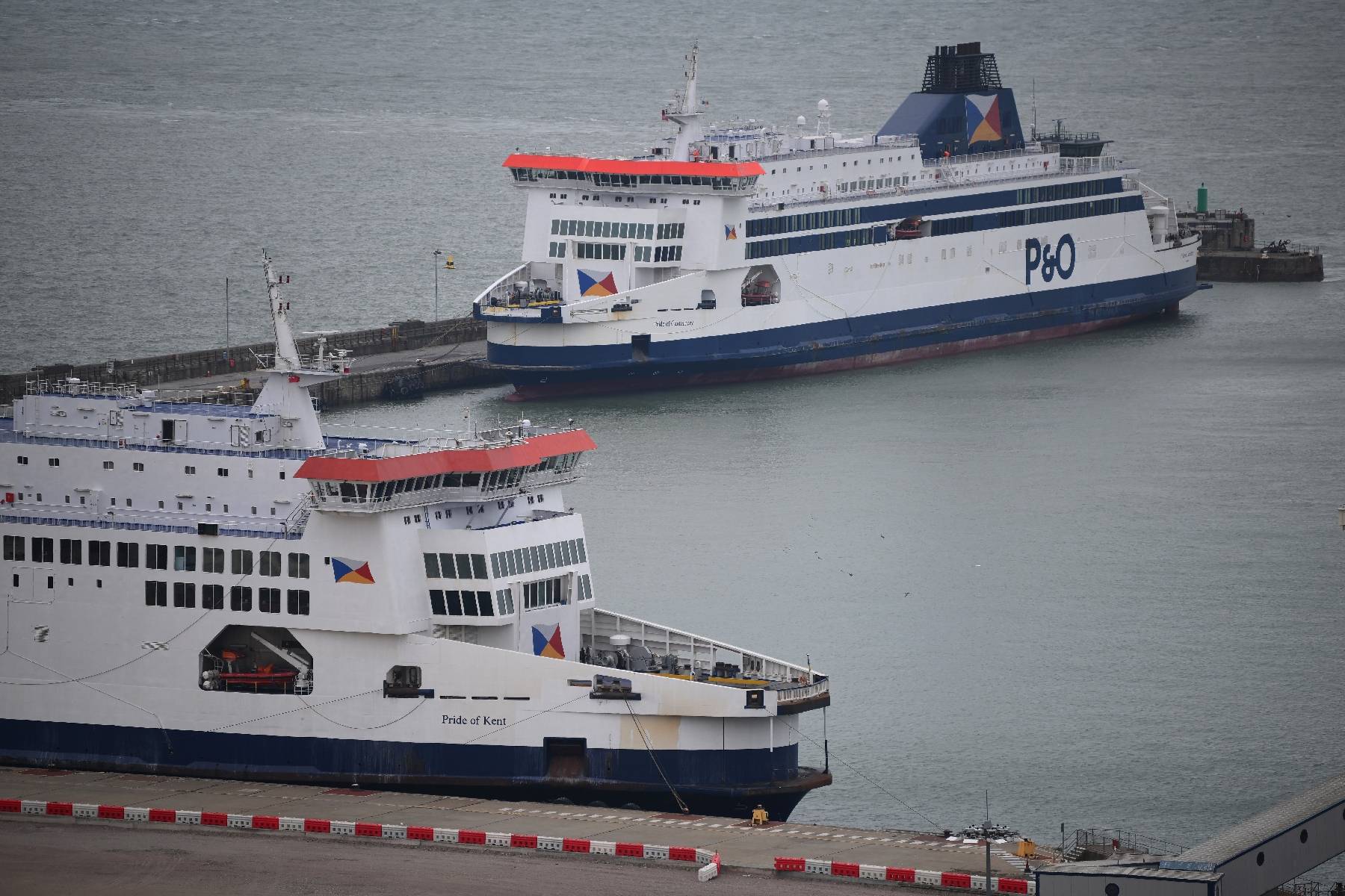 Trafic transmanche: situation compliquée au port de Douvres