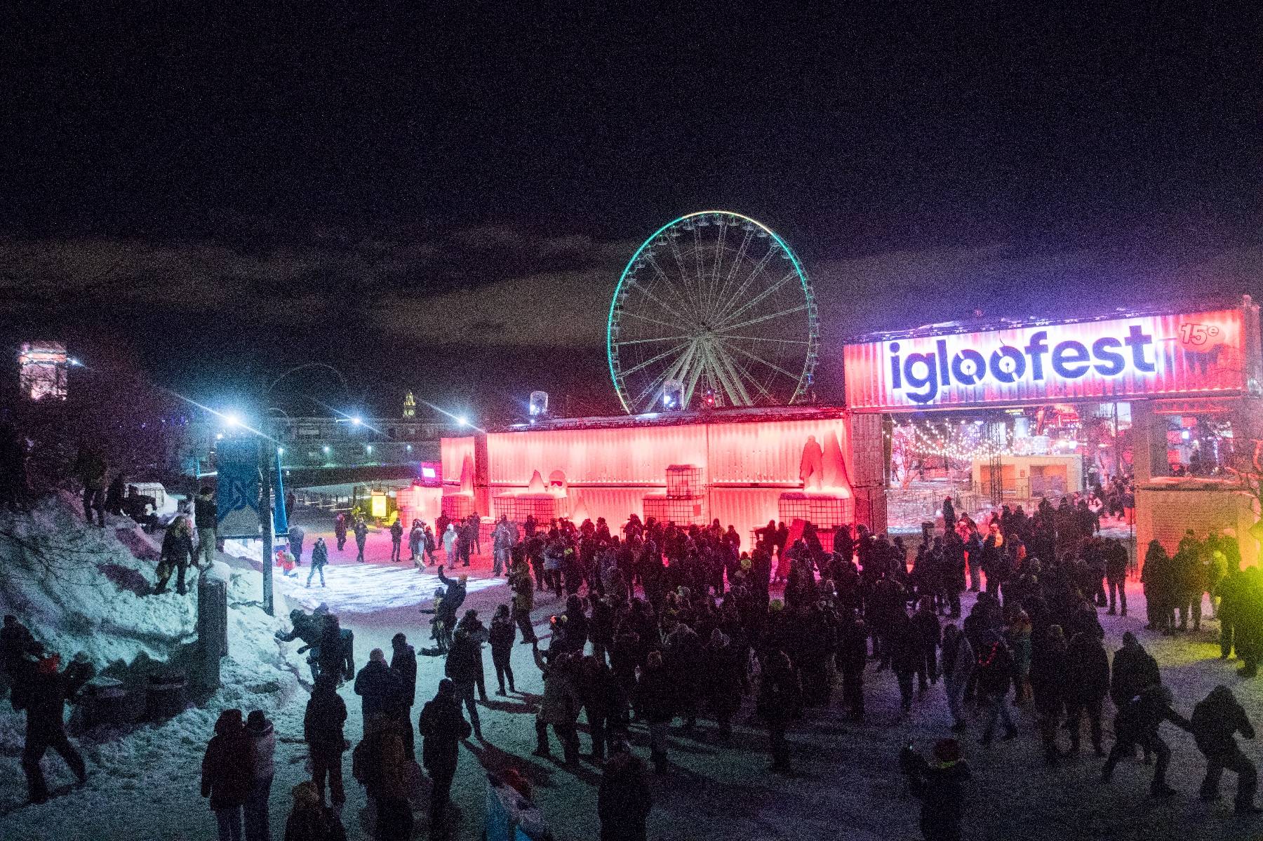 A Montréal, ambiance survoltée pour le retour du festival électro le plus froid du monde