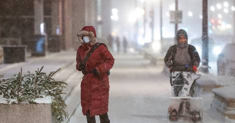 Plus de 70% des Américains touchés par une vaste tempête hivernale à l'avant-veille de Noël