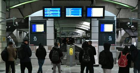 Retraites: mardi difficile dans les métros, RER et trains d'Ile-de-France