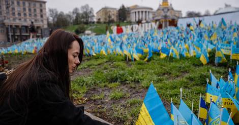 Les veuves de guerre ukrainiennes face à leur 