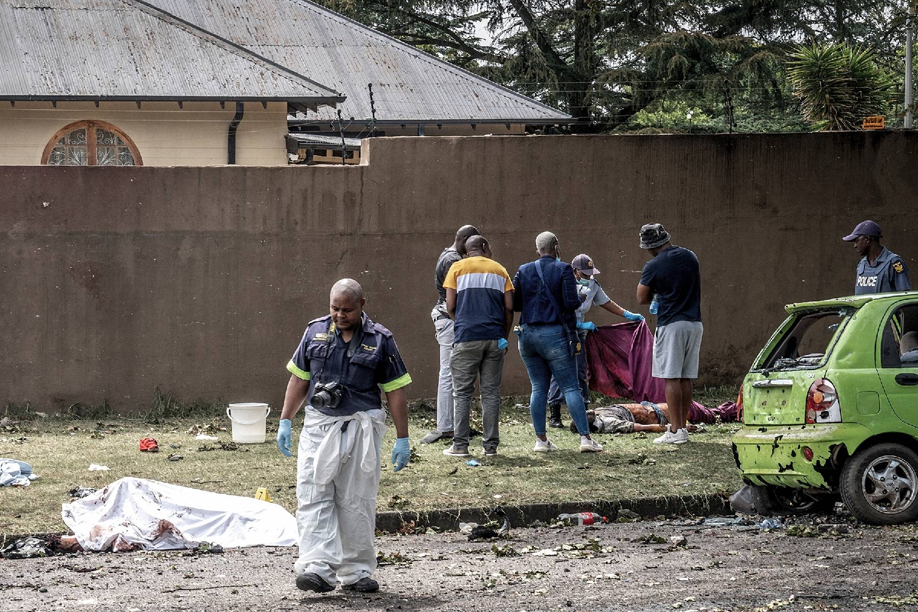 Dix morts dans l'explosion d'un camion-citerne près de Johannesburg
