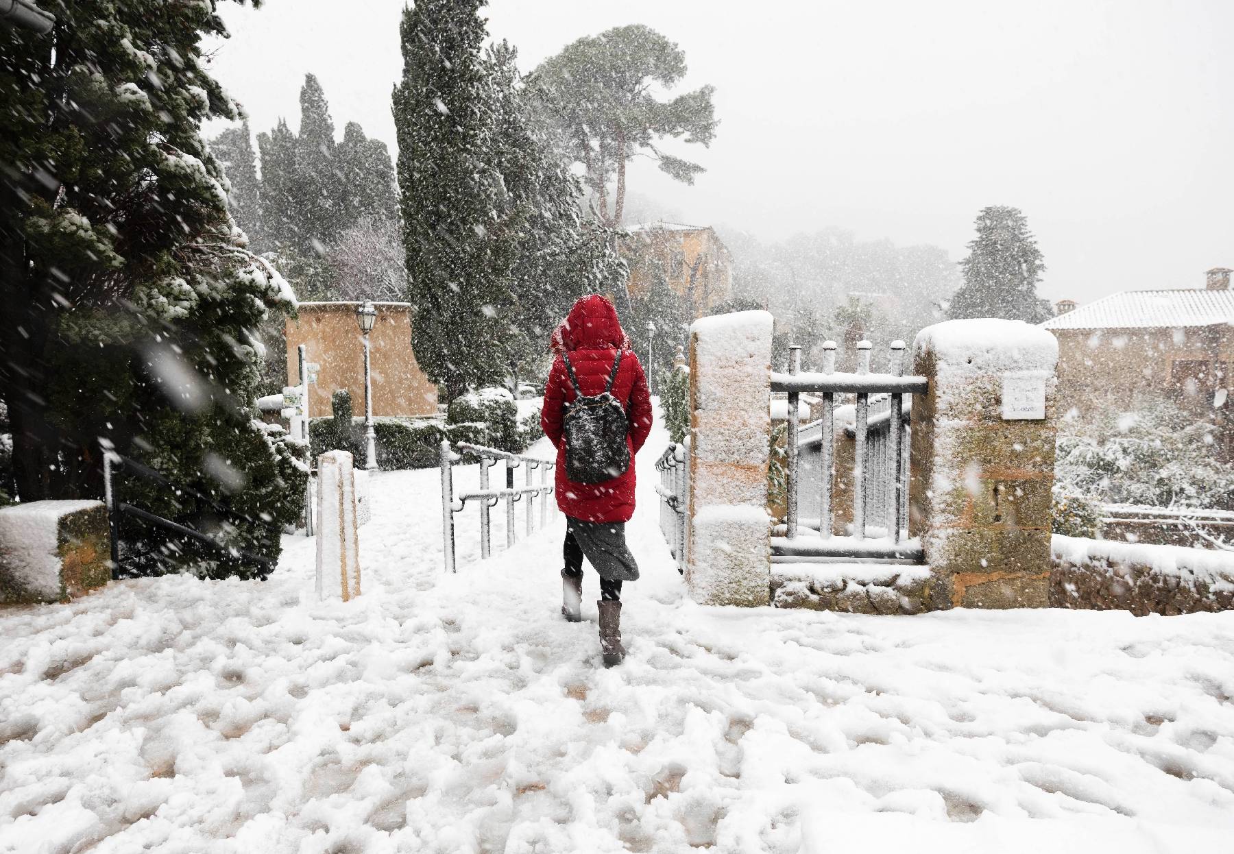 Espagne: chutes de neige record aux Baléares et froid glacial dans le centre