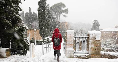 Espagne: chutes de neige record aux Baléares et froid glacial dans le centre
