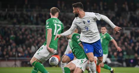 Euro-2024: Giroud, Camavinga et Pavard titulaires pour Irlande-France