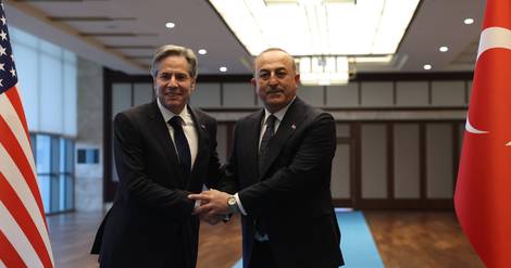 Blinken à Ankara pour rencontrer le président turc Erdogan