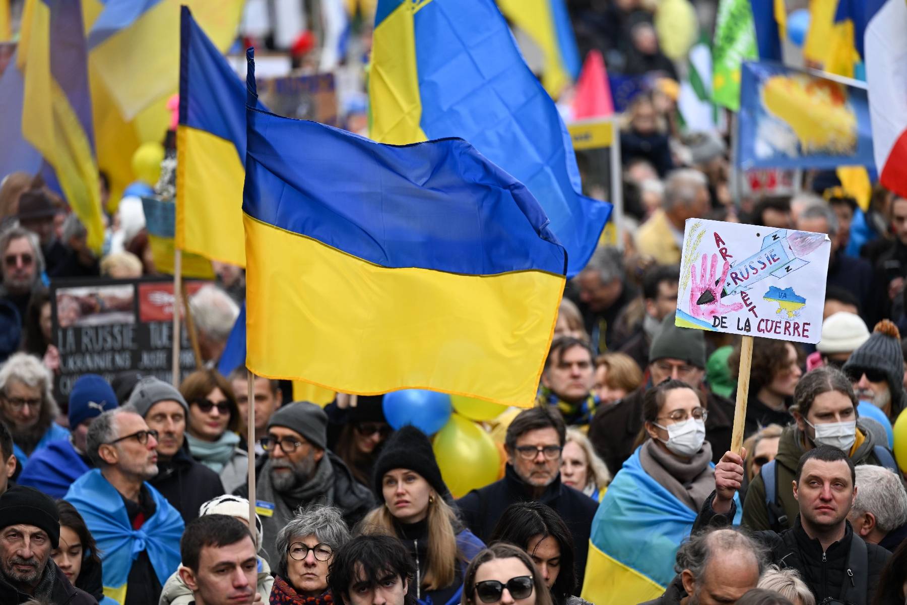 De nouveaux rassemblements de soutien à l'Ukraine