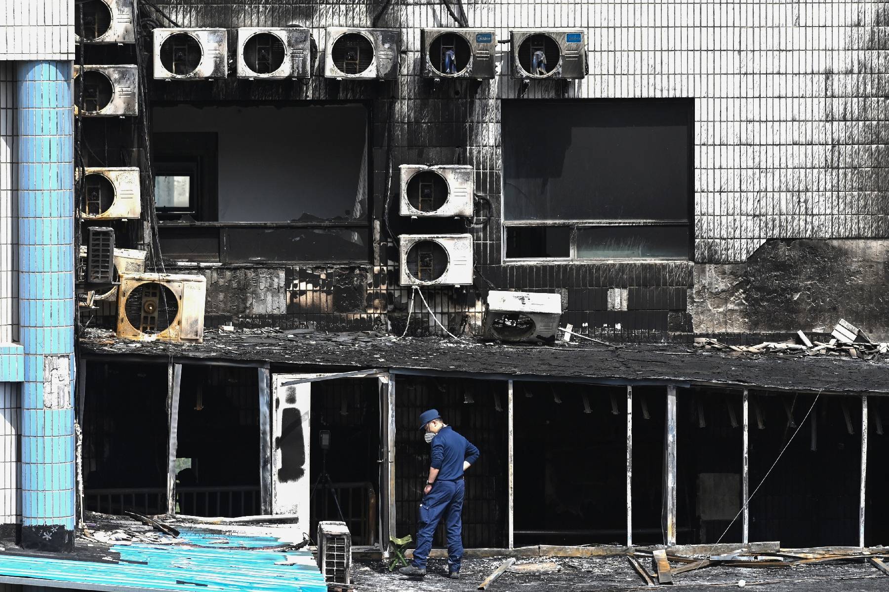 Une enquête à Pékin après l'incendie d'un hôpital qui a fait 21 morts