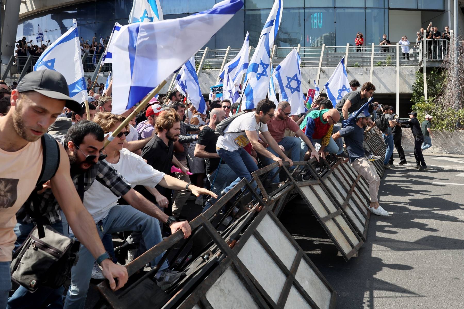 Israël: répression violente d'une manifestation d'opposants à la réforme judiciaire