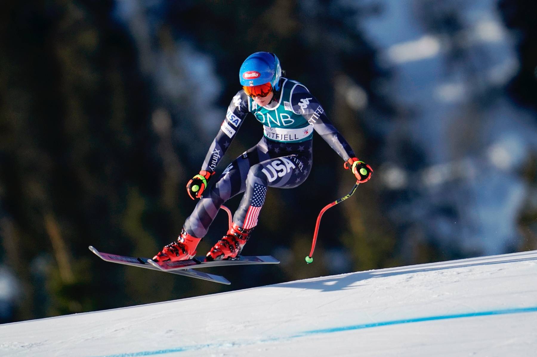 Ski alpin: l'Américaine Mikaela Shiffrin remporte la Coupe du monde pour la 5e fois