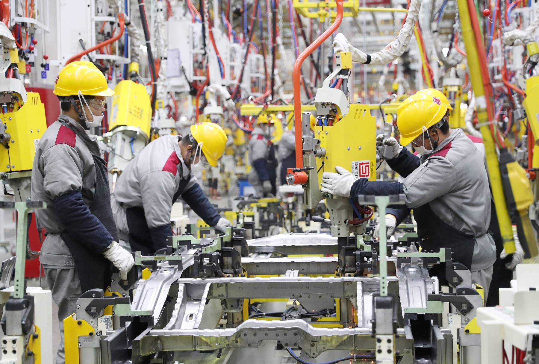 Forte reprise de l'activité dans les usines en Chine, après le zéro Covid