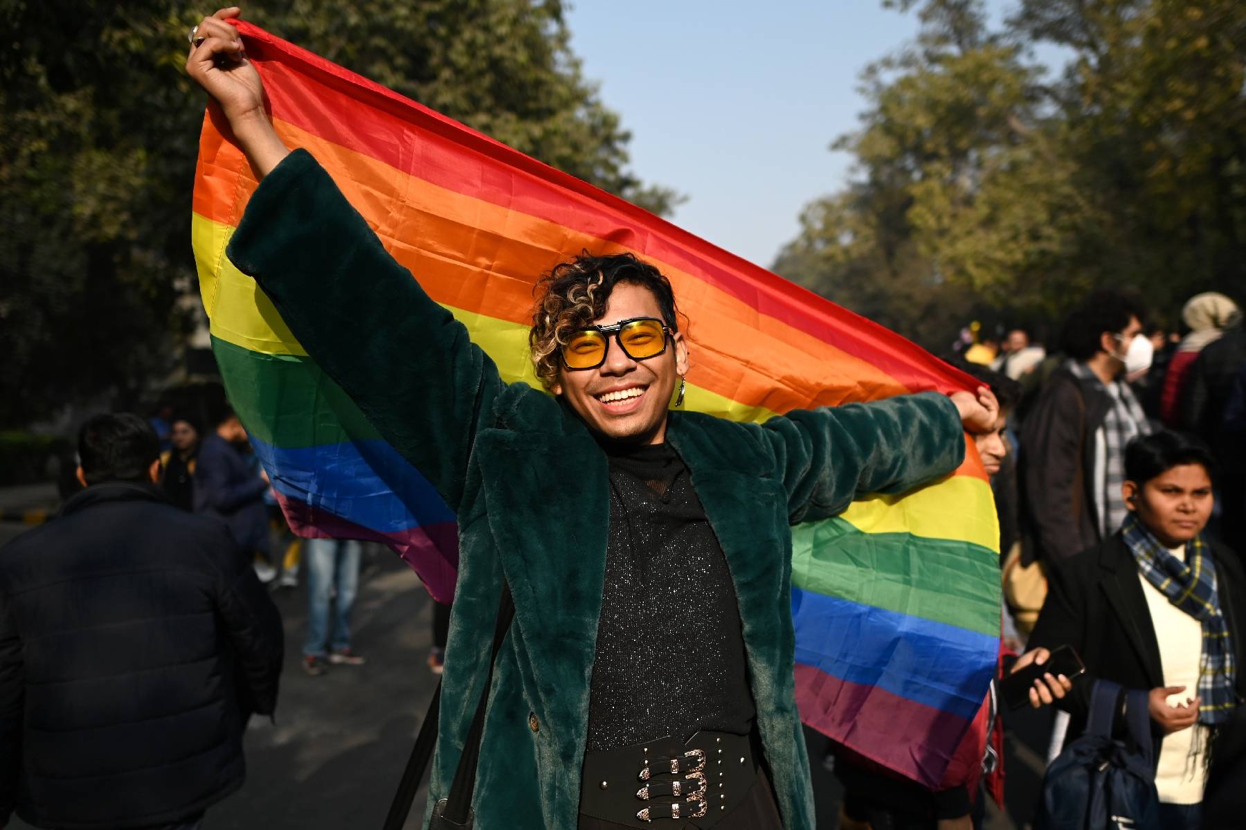 Marche des Fiertés à Delhi, appels à la reconnaissance du mariage pour tous