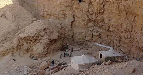 Une nouvelle tombe royale découverte à Louxor, la Thèbes des pharaons