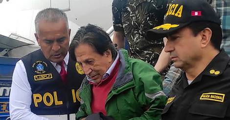 Pérou: l'ex-président Toledo, accusé de corruption, en prison après son extradition