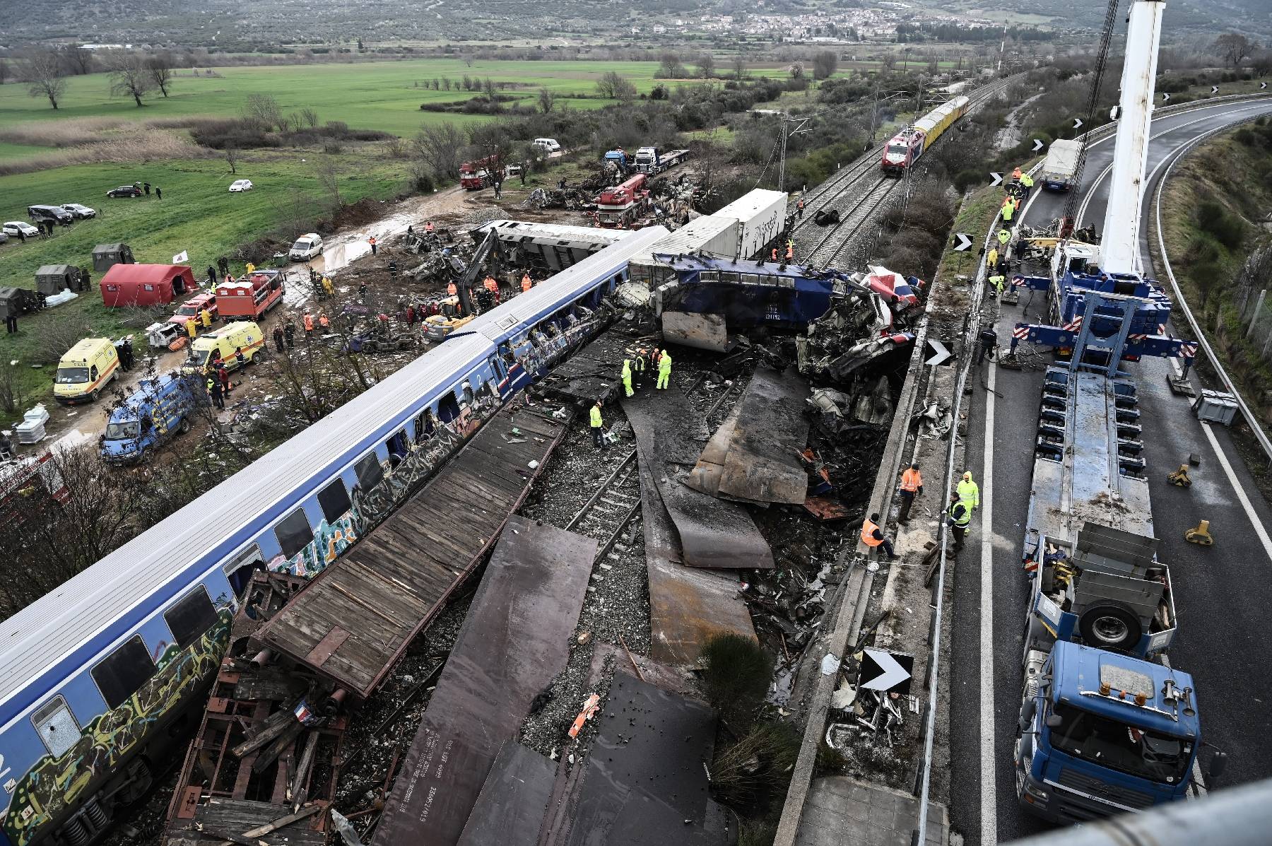 Le deuil et la colère en Grèce après la catastrophe ferroviaire meurtrière