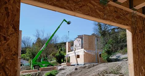 Construction: dans le sud de la France, la terre pour se protéger de la chaleur