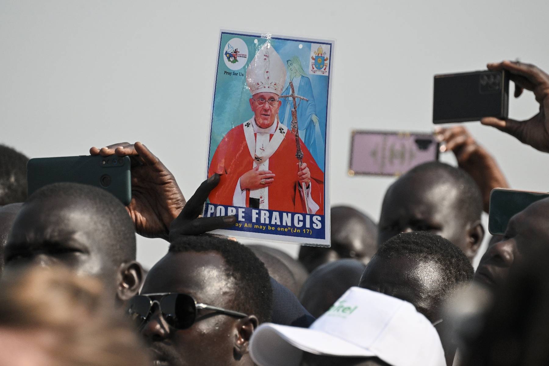 Le pape à la rencontre des déplacés du Soudan du Sud