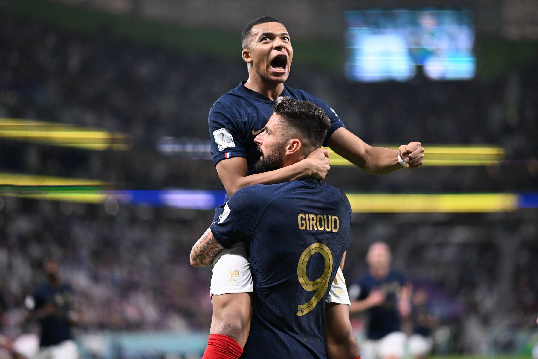 Mondial-2022: la France prend son quart, Giroud et Mbappé prennent leur pied