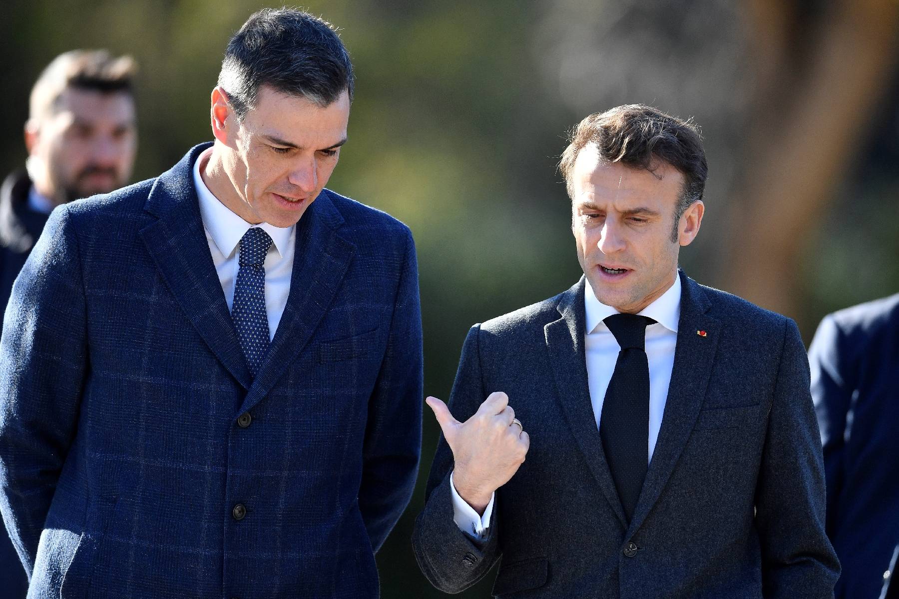 Macron et Sanchez scellent en grande pompe l'amitié franco-espagnole