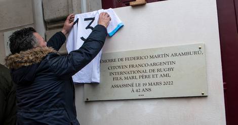 Hommage au rugbyman Martin Aramburu, tué par balles à Paris il y a un an