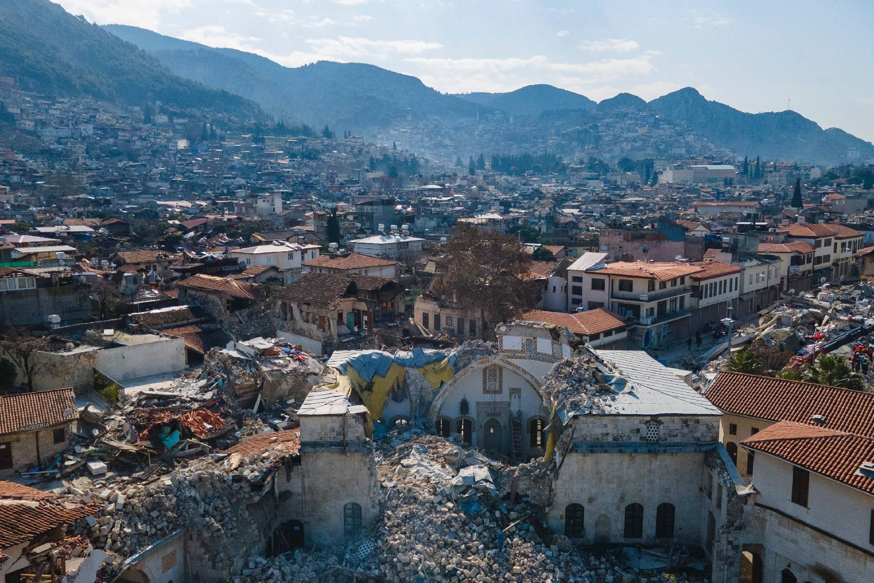 Dans le sud de la Turquie, l'ancienne Antioche, une ville martyre après le séisme