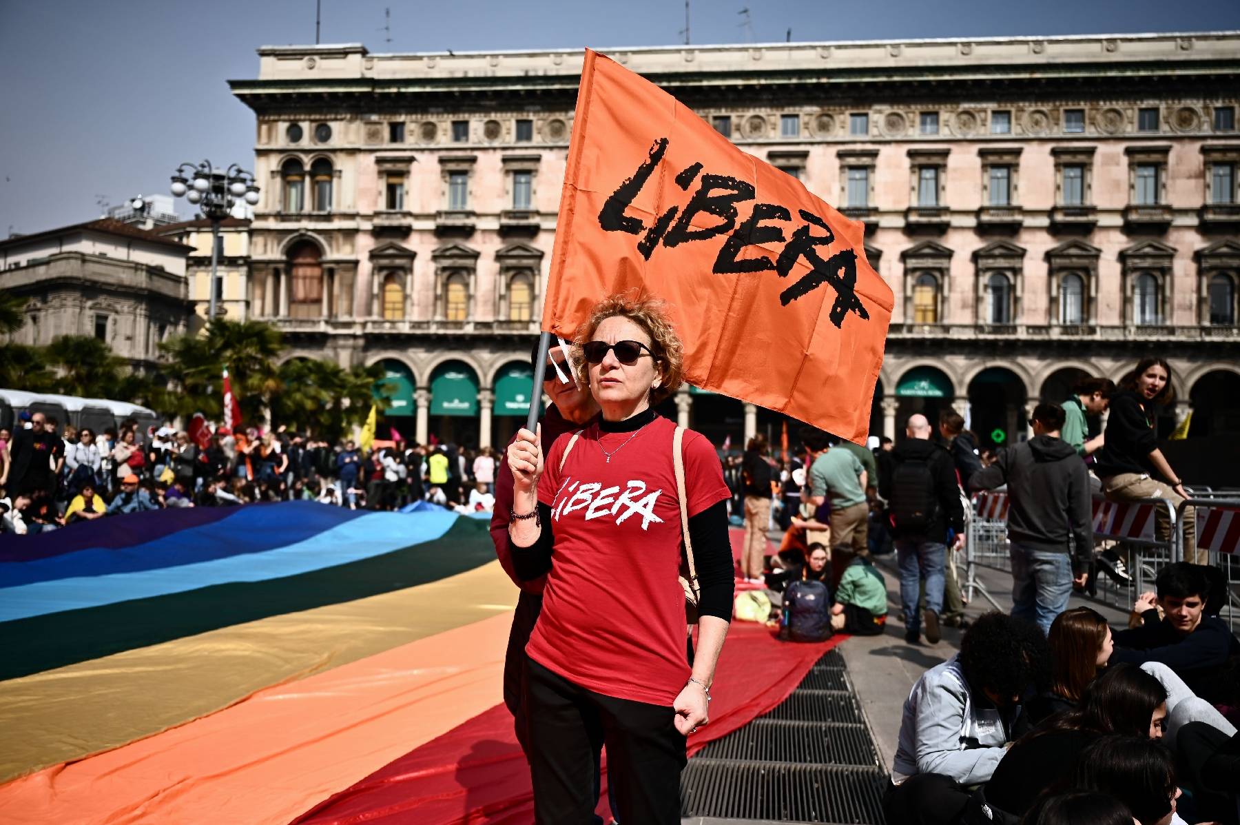 A Milan, 50.000 manifestants honorent les victimes de la mafia