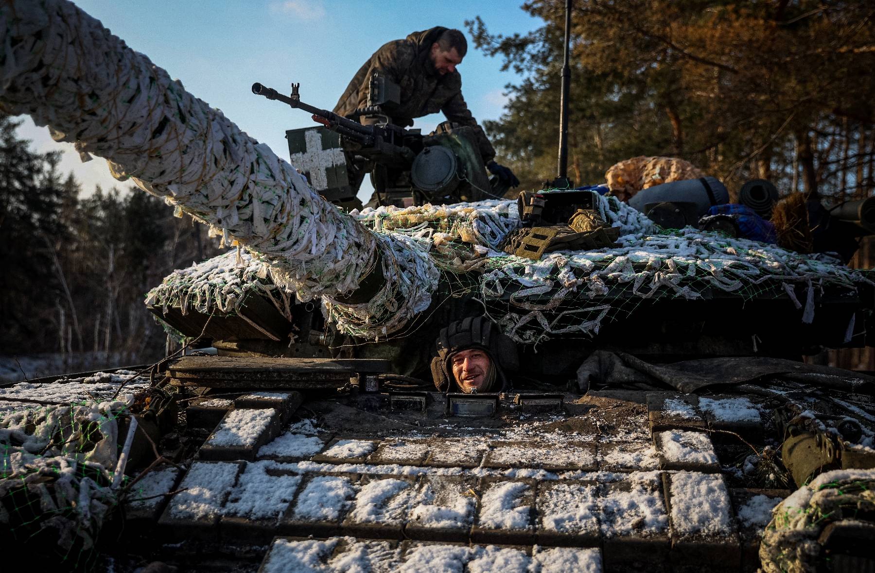 L'Ukraine s'apprête à entrer dans sa deuxième année de guerre contre les forces russes