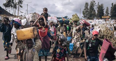 RDC: ils ont échappé au massacre de Kishishe et s'entassent dans un camp de déplacés