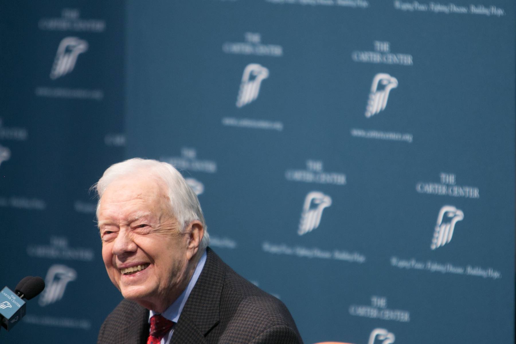 L'ancien président Jimmy Carter 