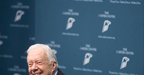L'ancien président Jimmy Carter 