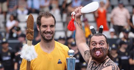 Tennis: Richard, toujours coeur de lion, gagne à Auckland