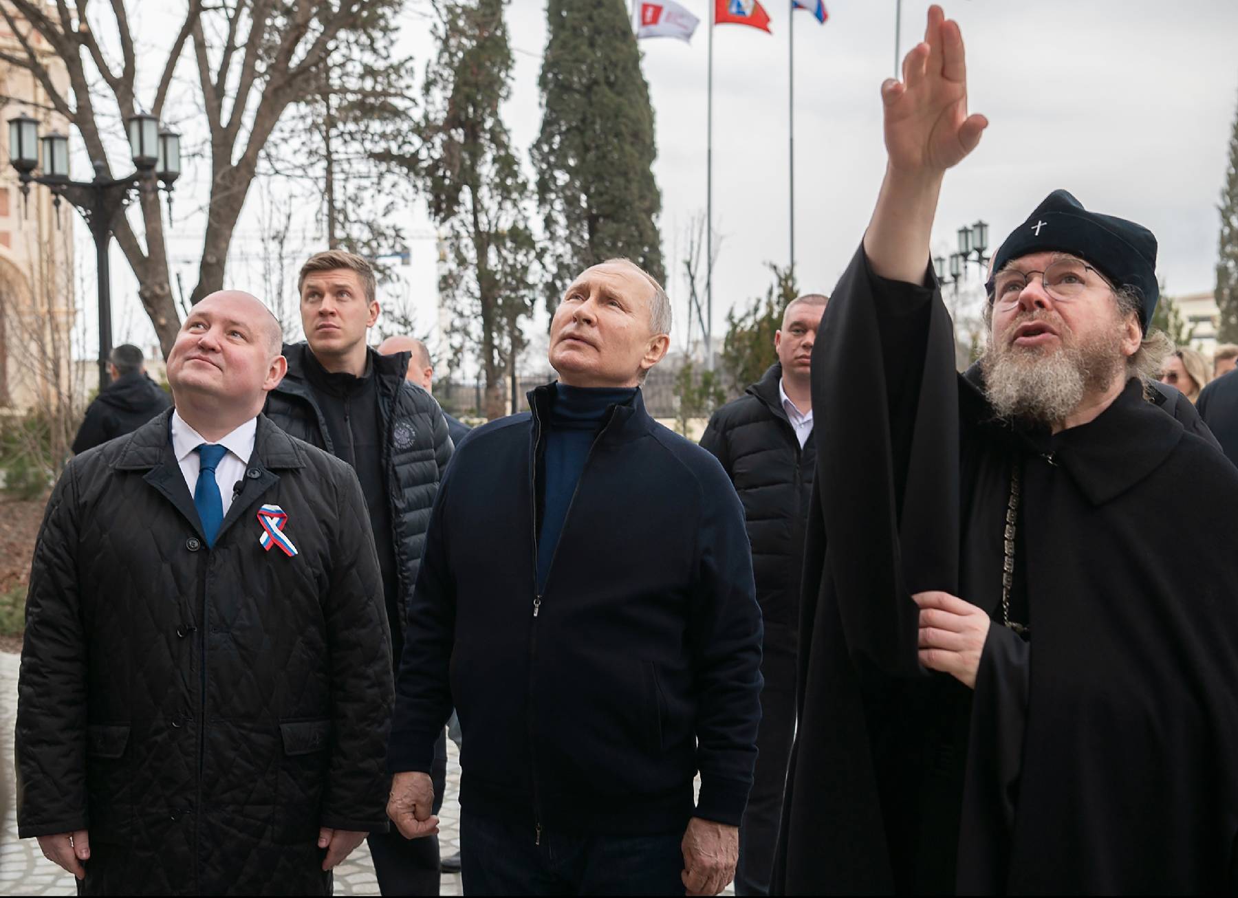 Poutine en Crimée pour le 9e anniversaire de l'annexion