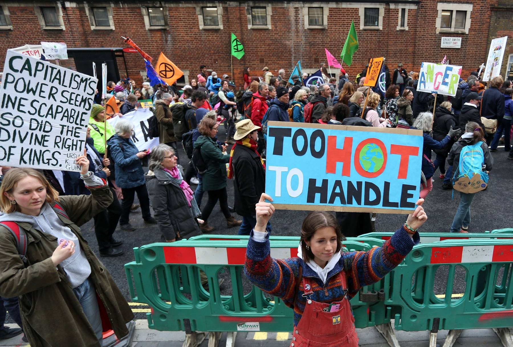 Climat: Extinction Rebellion espère rassembler en masse lors de quatre jours d'action à Londres