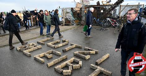 Allemagne: mobilisation anti-charbon dans un village symbole