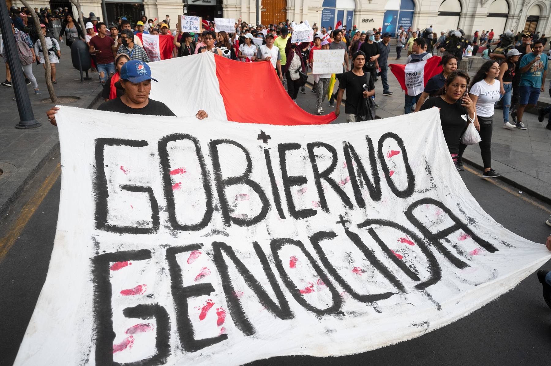 Pérou: manifestation de 