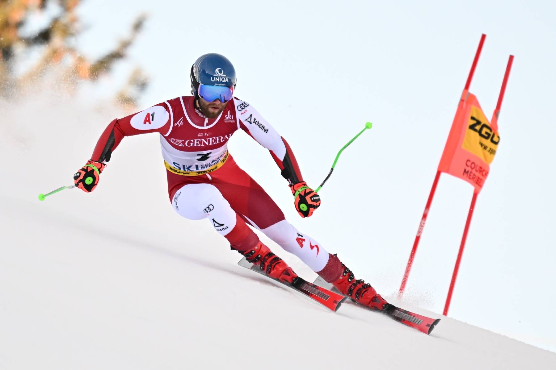 Mondiaux de ski alpin: Schwarz en tête du géant, Pinturault loin après la 1re manche